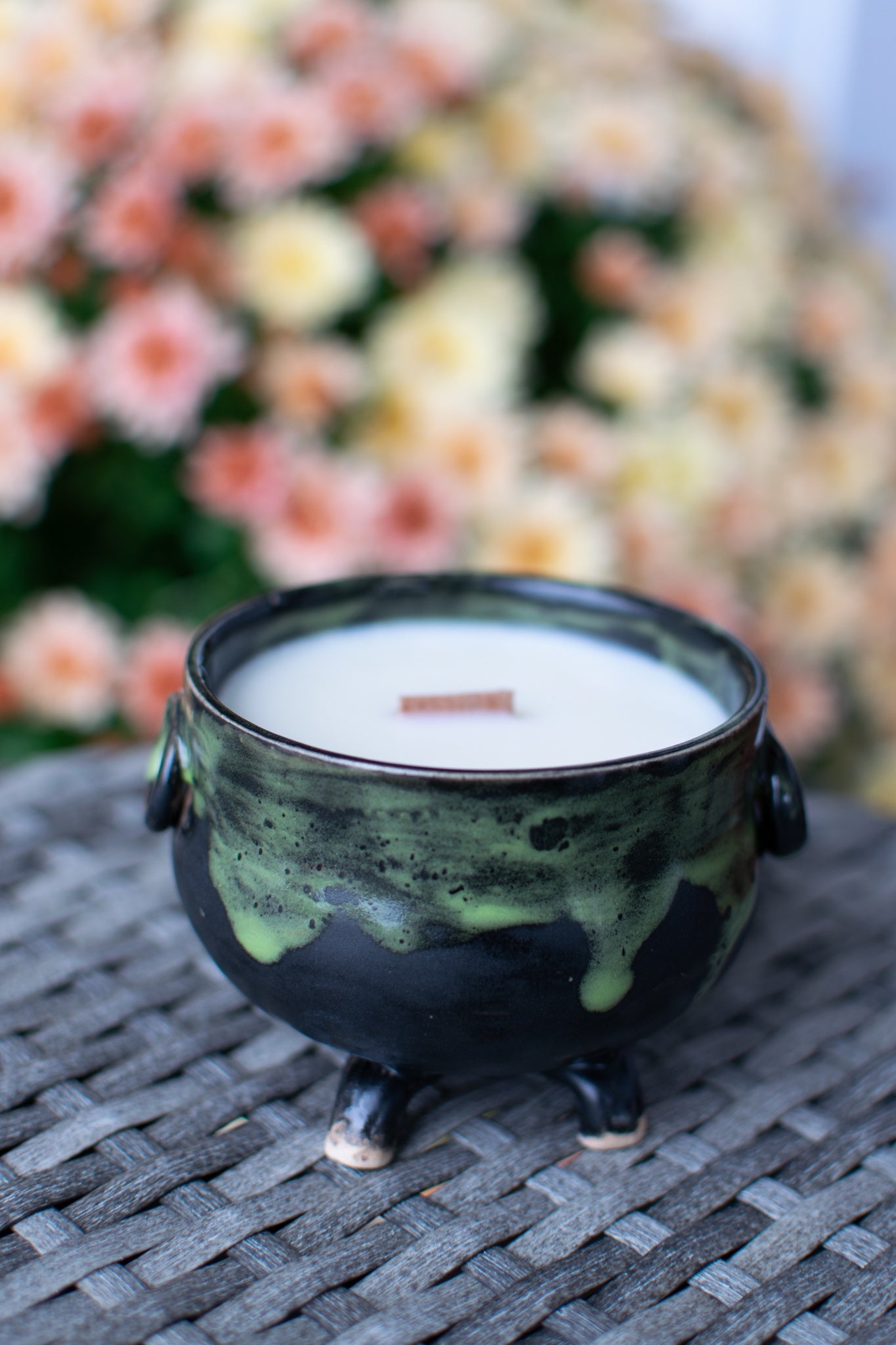 The Witch’s Brew Cauldron - Pottery Cauldron Candle
