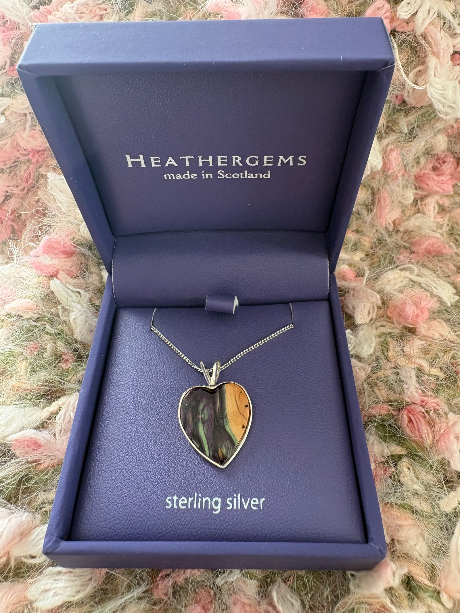 Heathergems Heart Necklace