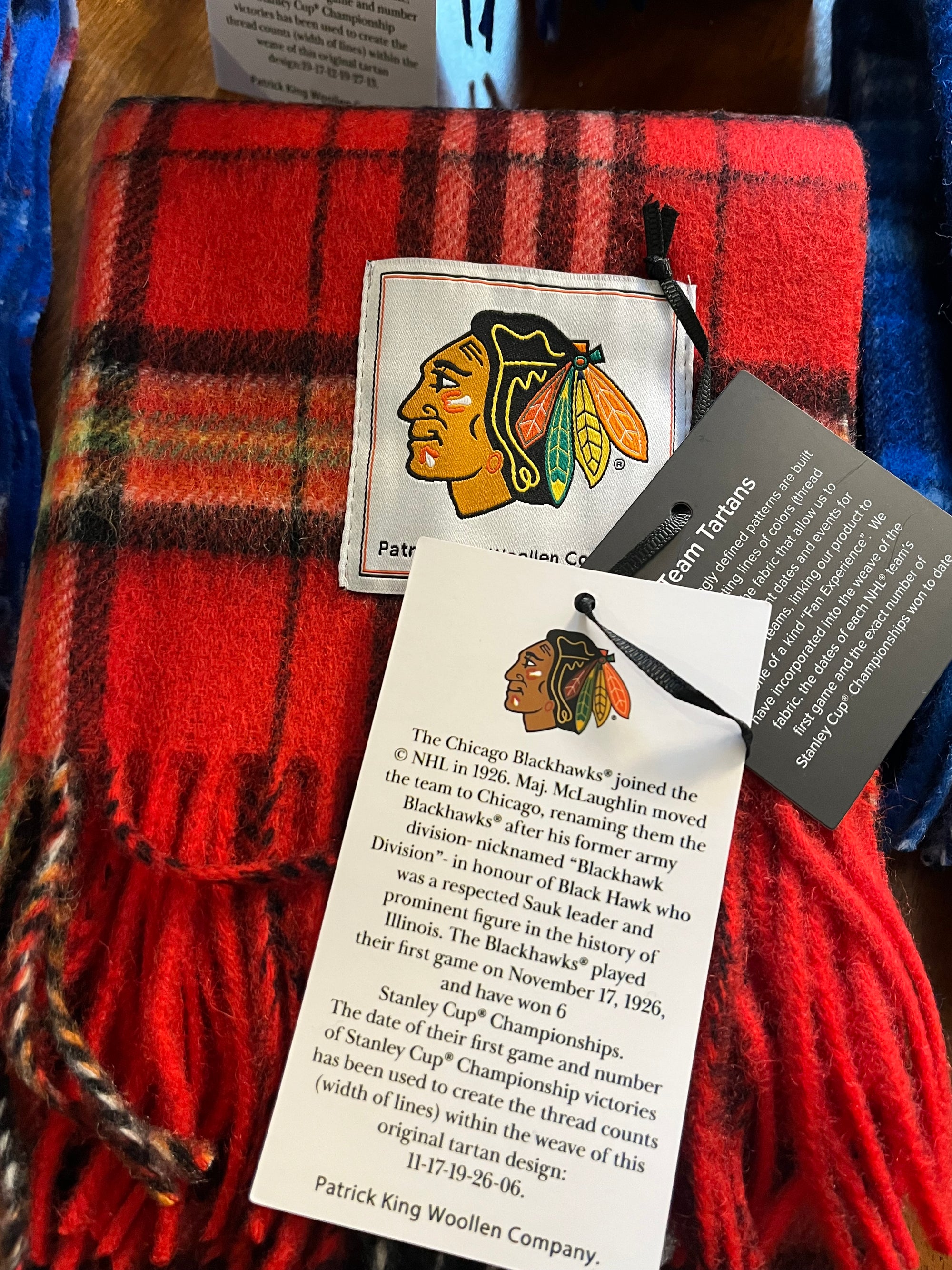 Chicago Blackhawks NHL Lambswool Scarf