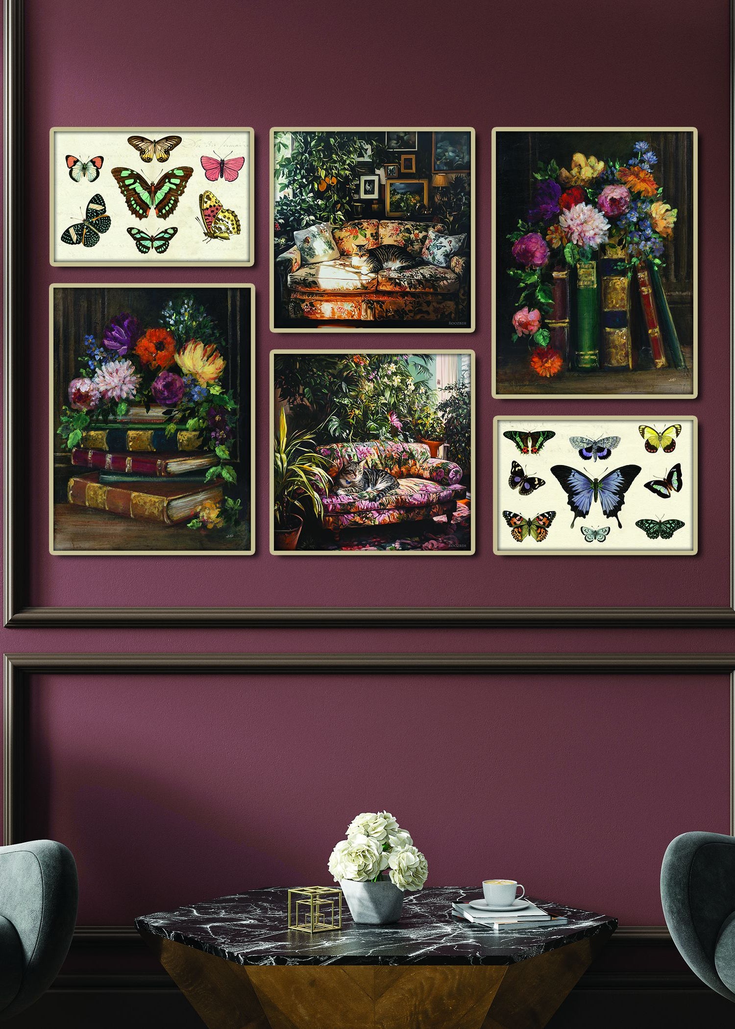 Botanica and Books Print Collection