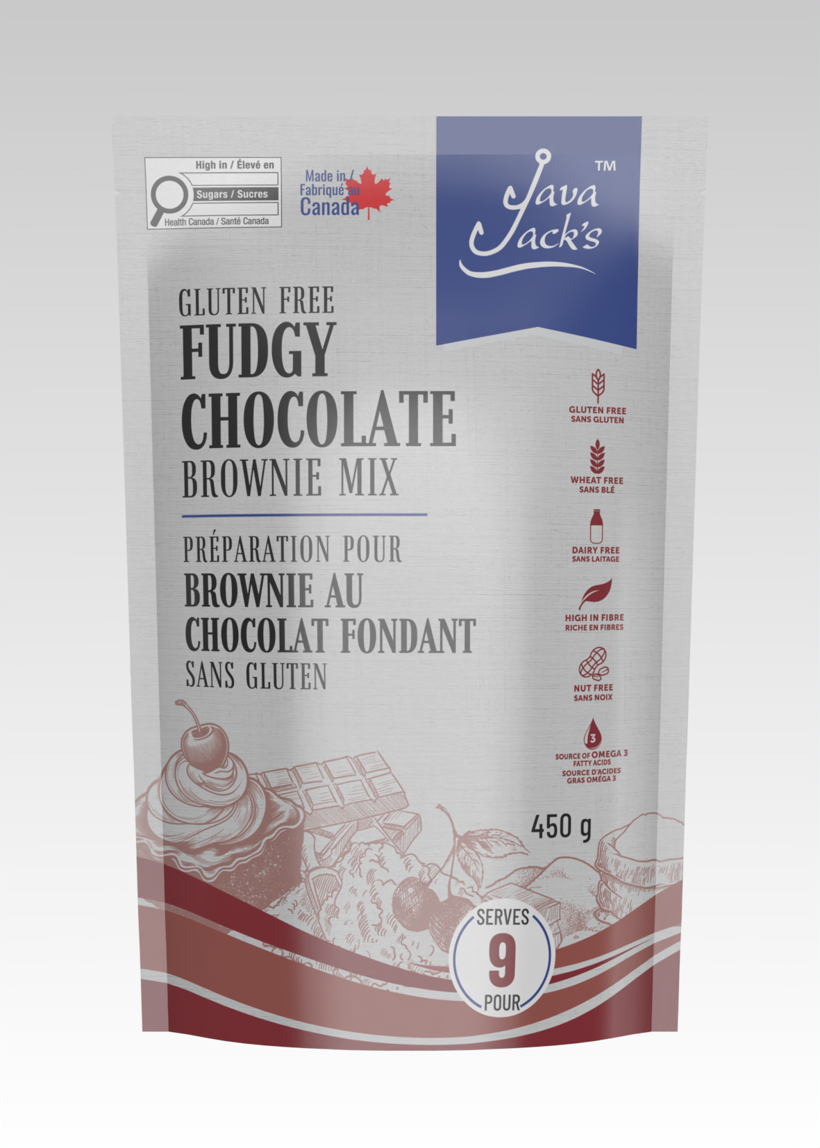 Gluten Free Fudgy Chocolate Brownie Mix