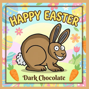 Dark Chocolate Bar - Buster the Bunny