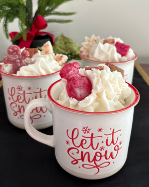 Whipped Hot Chocolate Dessert Candles