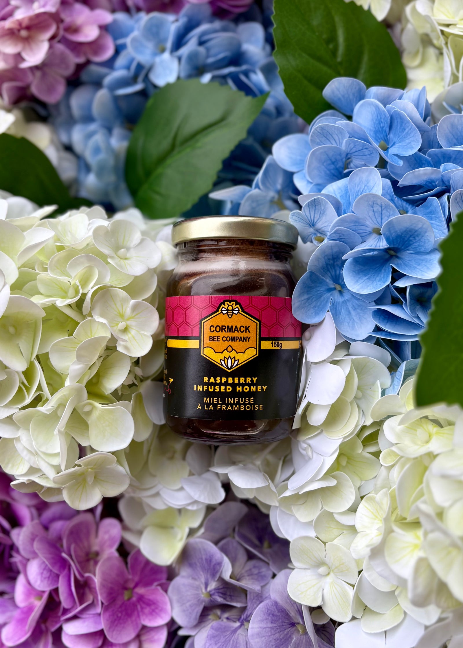 Raspberry Infused Honey