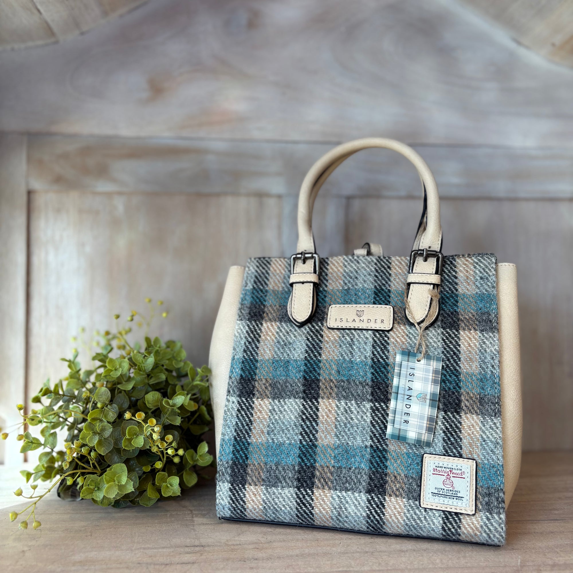 The Medium Callie Tote - Islander Tartan