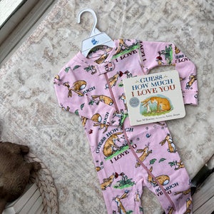 Guess How Much I Love You - Infant Coverall and Book Set