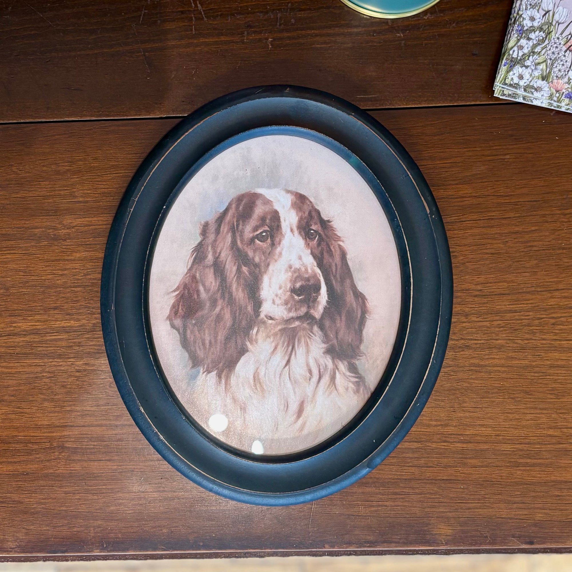 Oval Framed Dog Prints