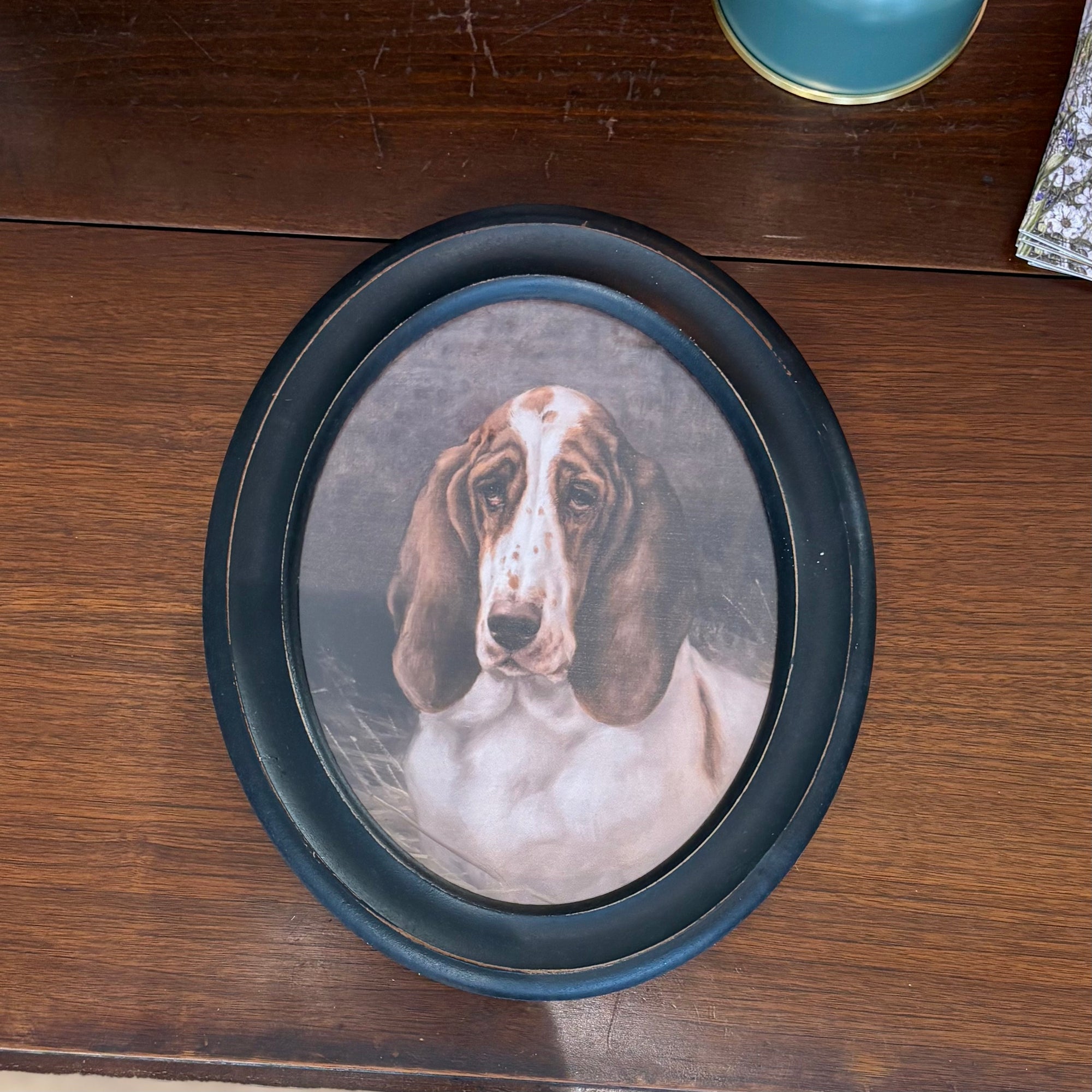 Oval Framed Dog Prints