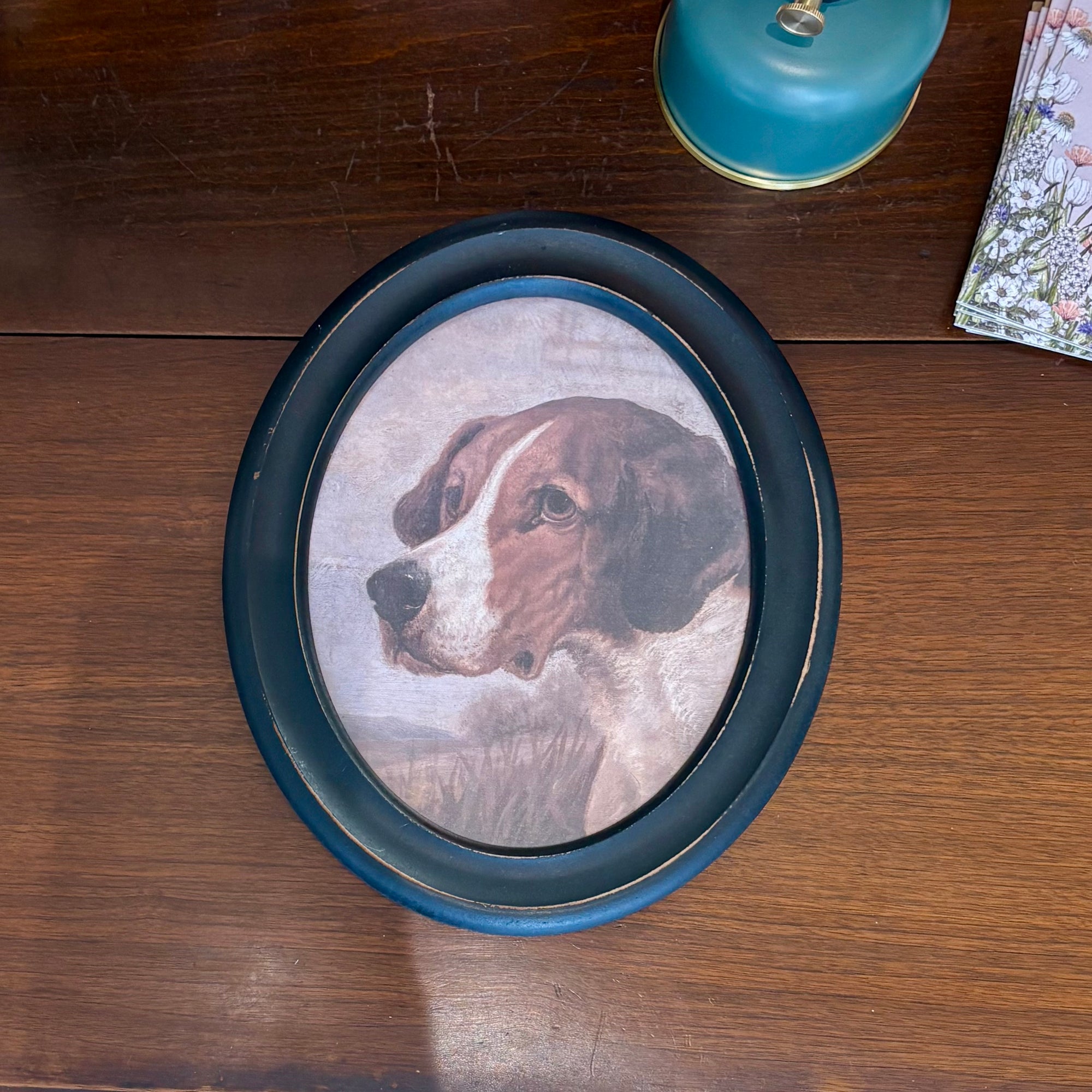 Oval Framed Dog Prints