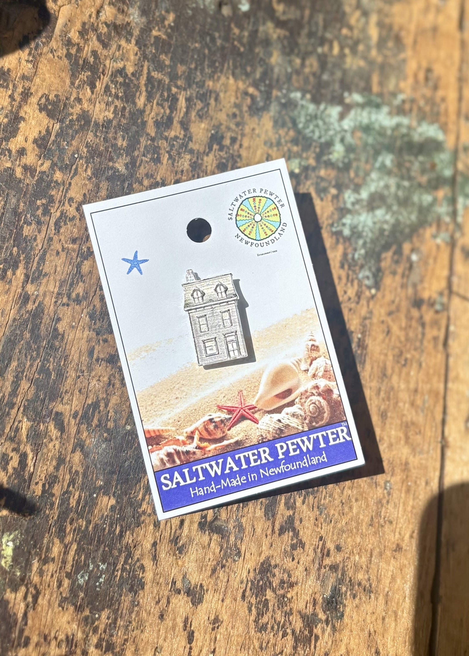 Row House Lapel Pin