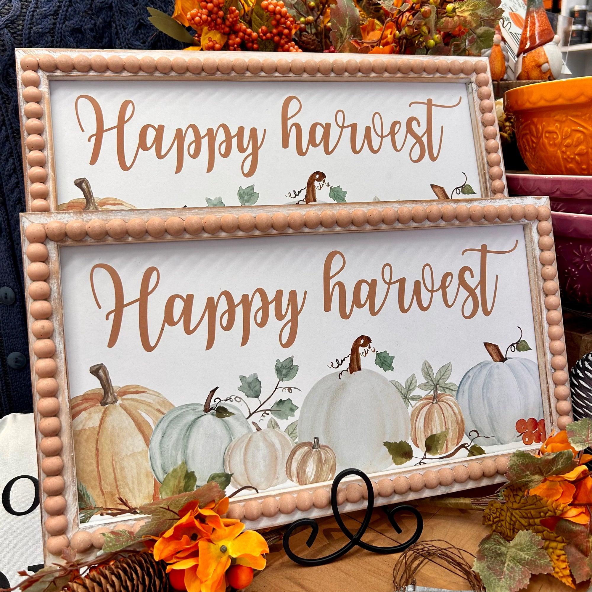 Happy Harvest Sign