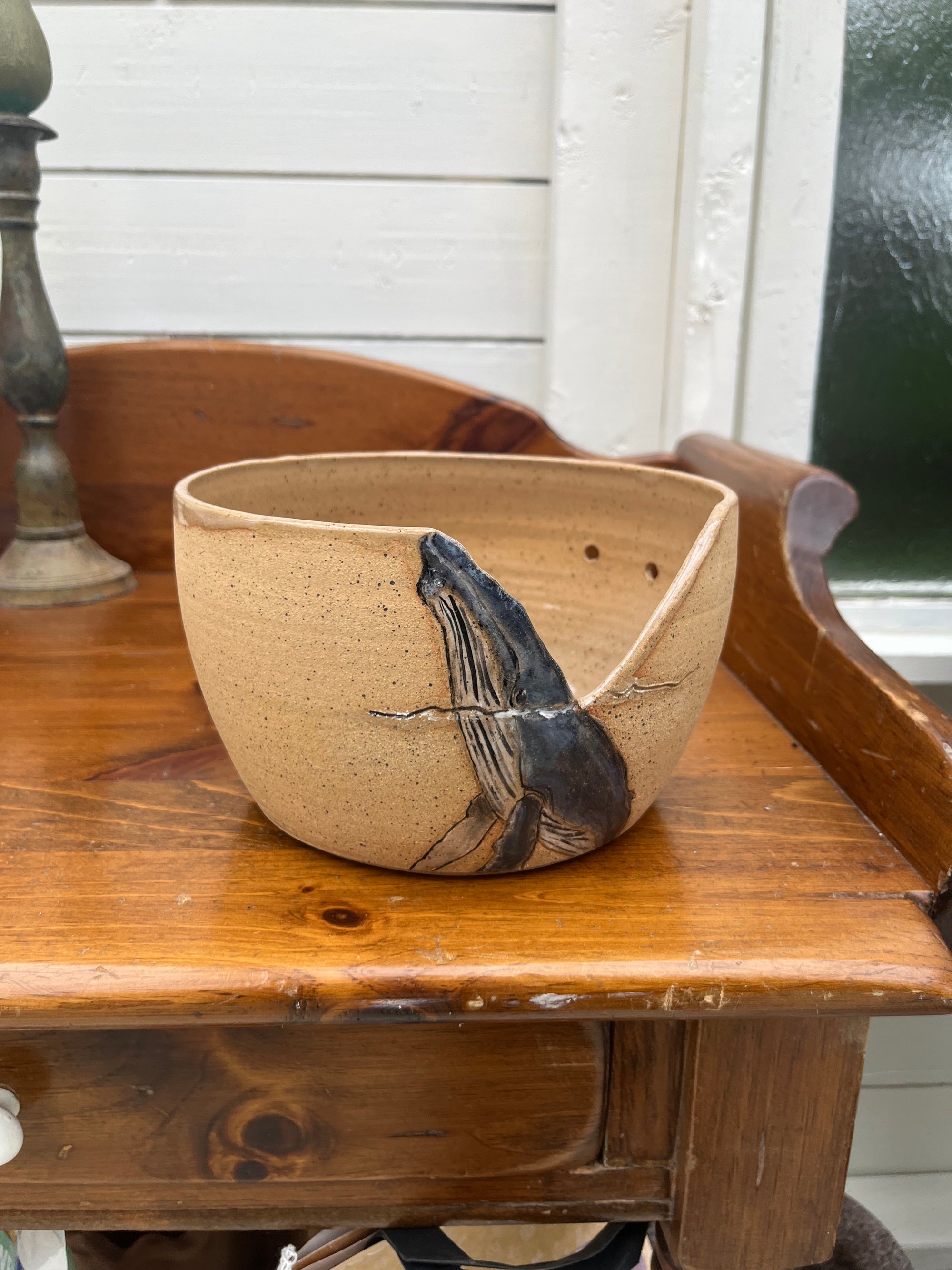 Frolicking Humpback - Yarn Bowl
