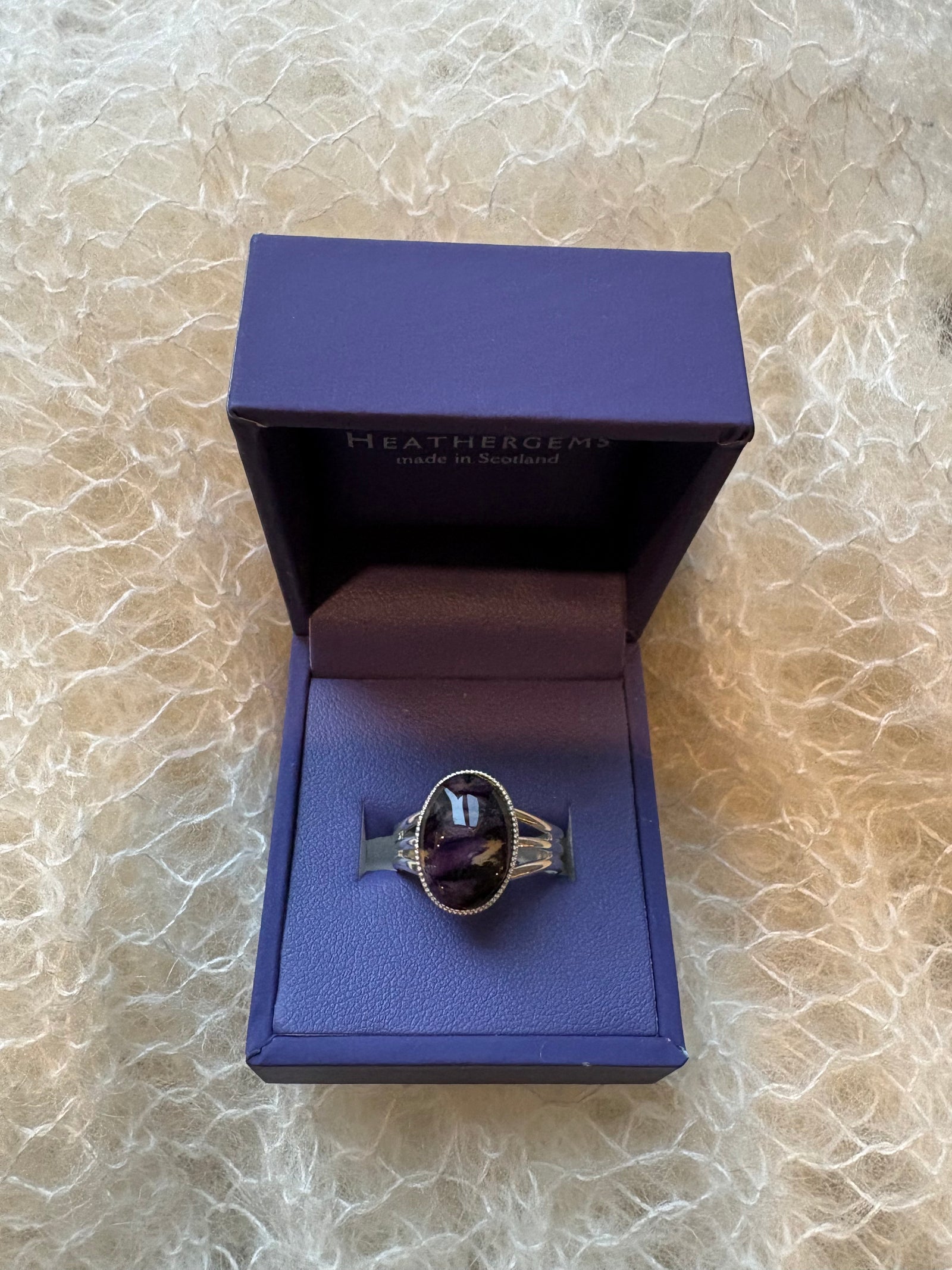 Heathergems - Oval Heather Ring