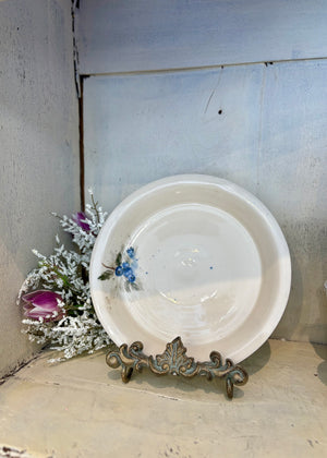 Blueberry Bush - Handcrafted Pottery Serving Plate