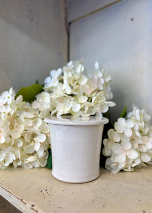 Quiet Hearth – Cream Glazed French Butter Keeper