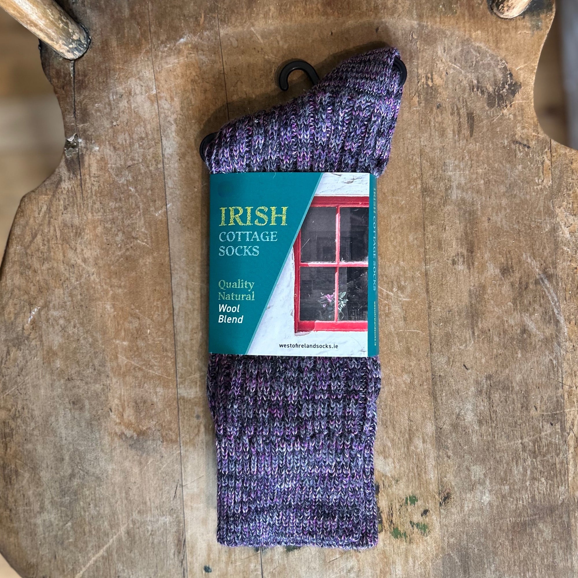 West Coast Irish Cottage Socks - Large