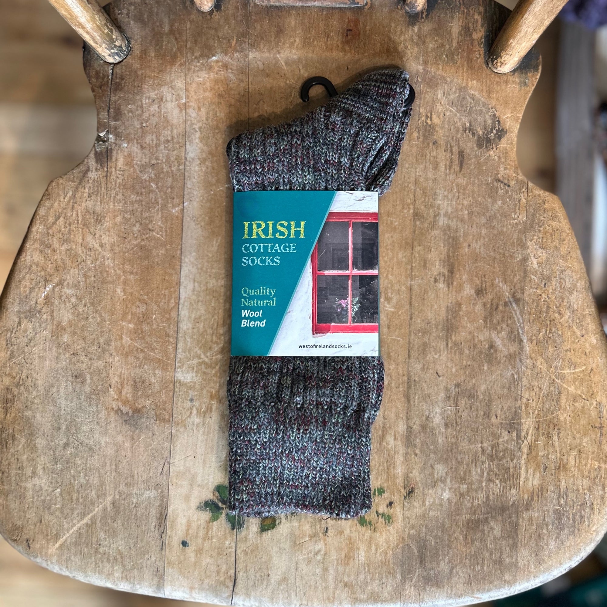 West Coast Irish Cottage Socks - Large