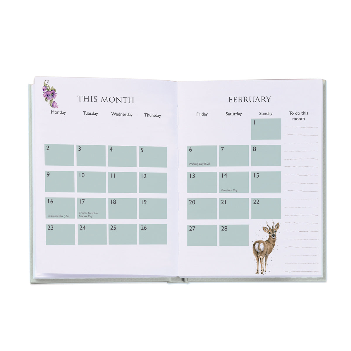 Wrendale 2026 Desk Planner