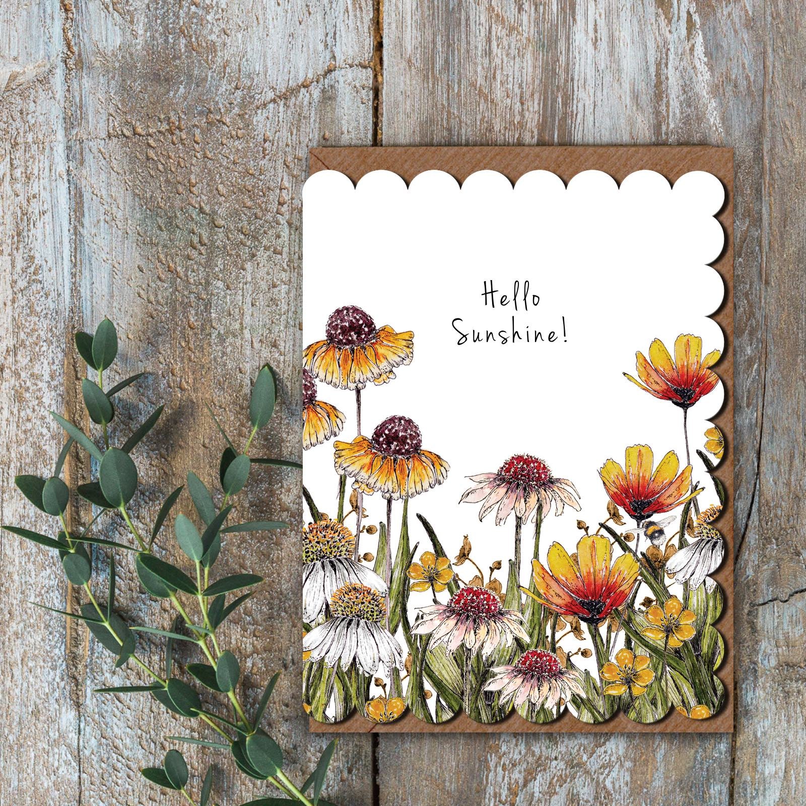 Hello Sunshine Greeting Card