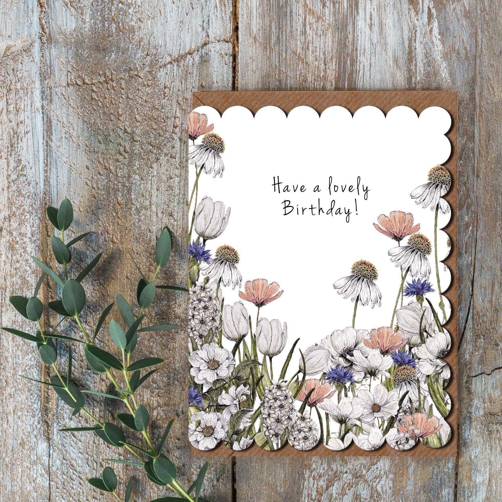 Have a Lovely Birthday Greeting Card