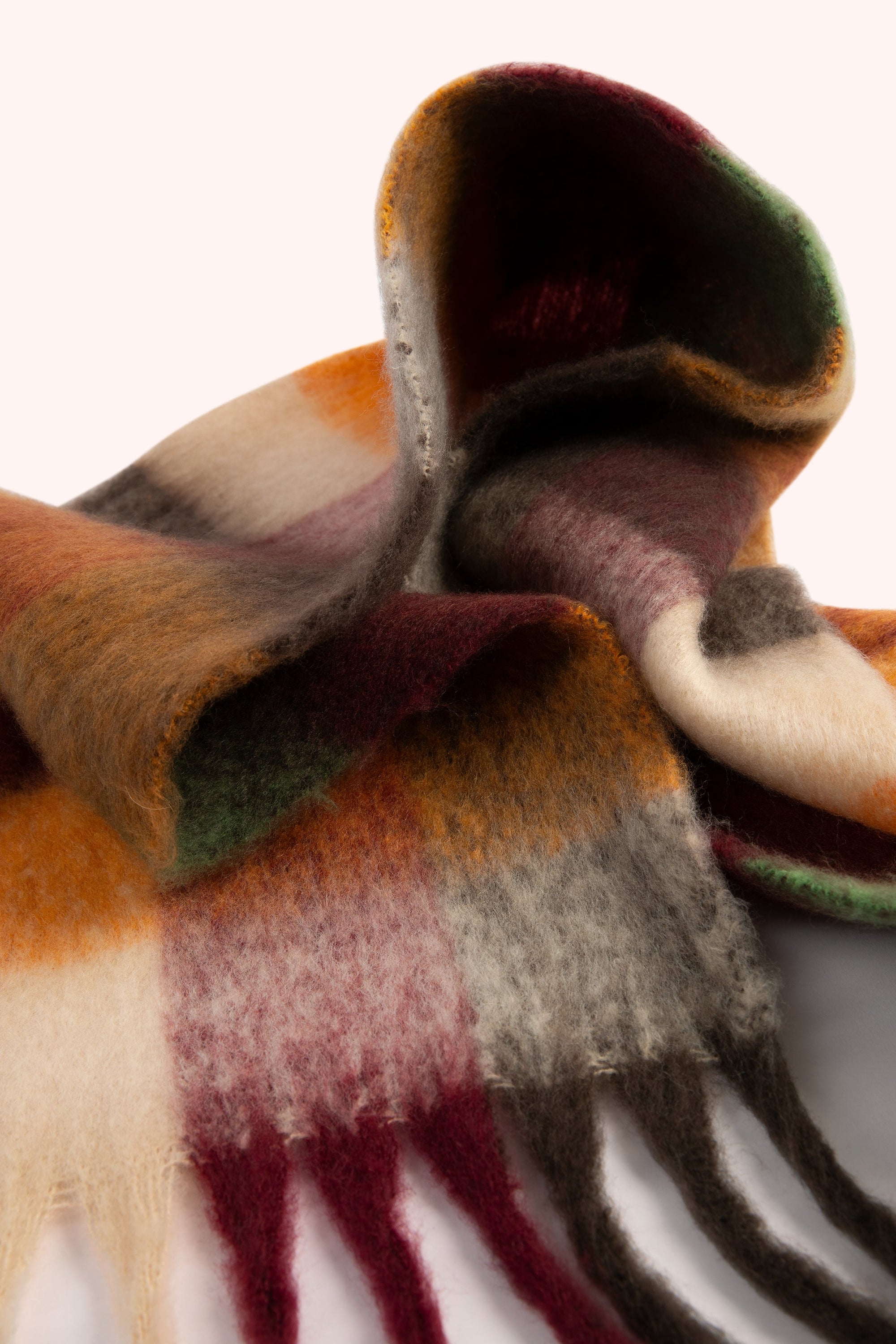 Molly Cosy Scarf - Russet Mix