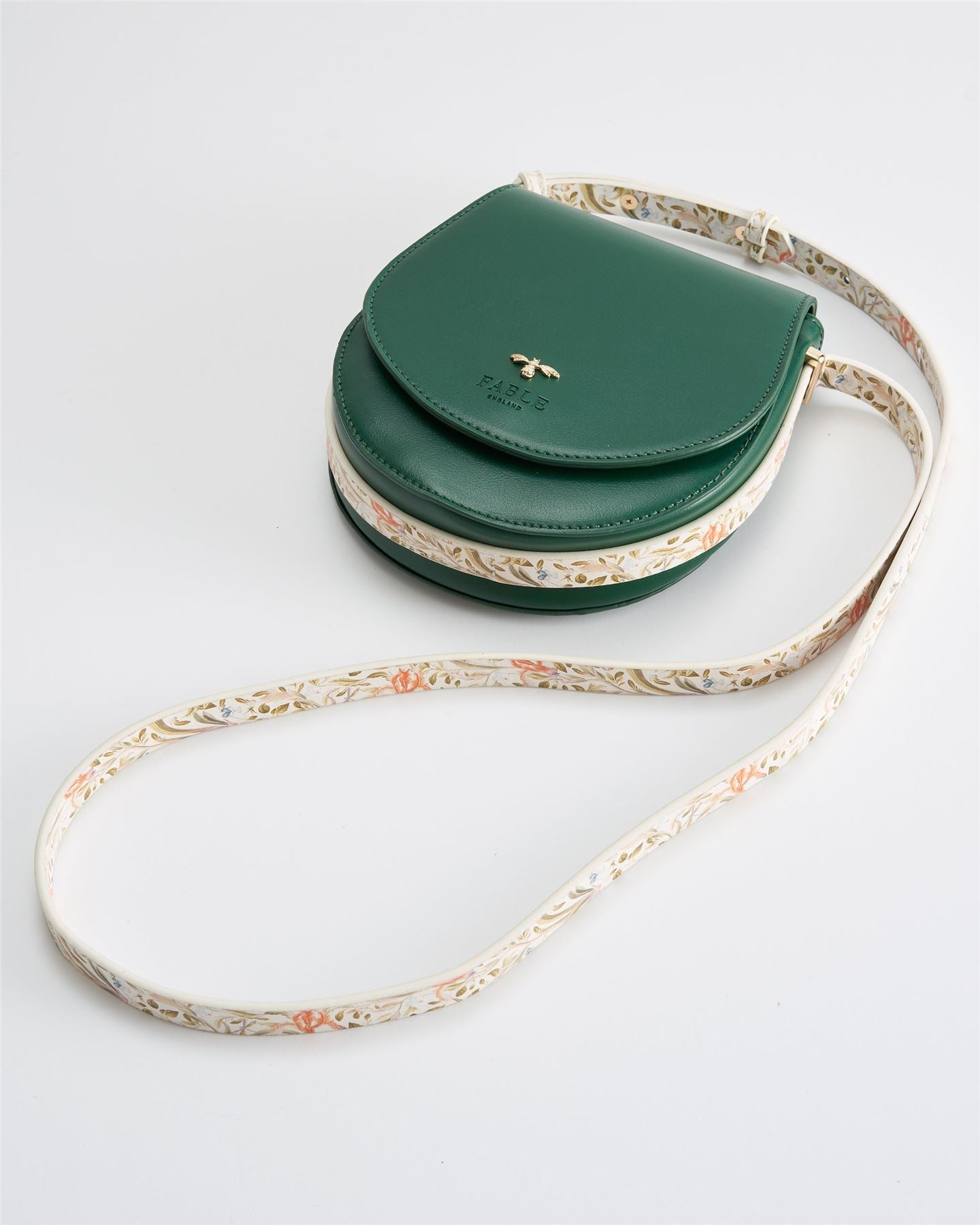 Matilda Saddle Bag - Iris Green