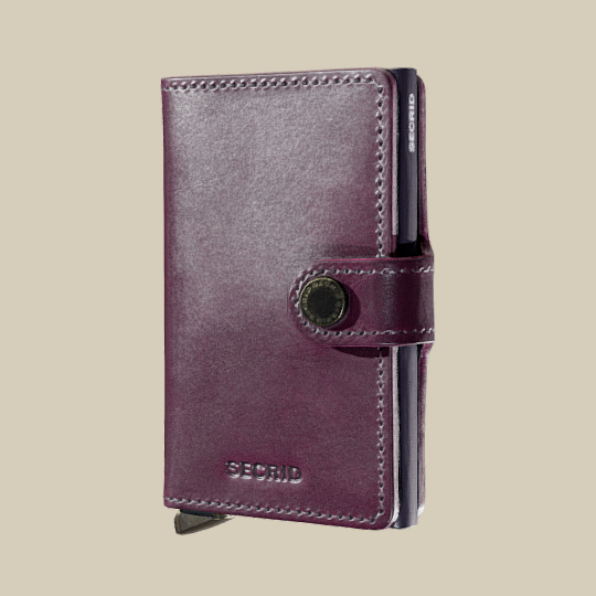 Secrid Premium Miniwallet - Dusk Bordeaux