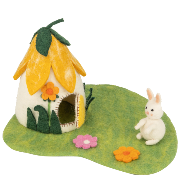 Yellow Fairy House