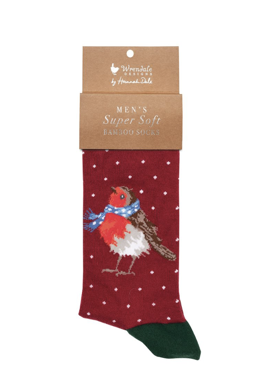 "Seasons Tweetings" - Men's Wrendale Christmas Socks