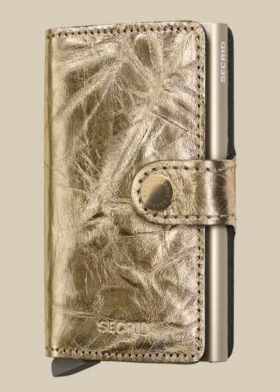 Secrid Miniwallet - Crunch Gold