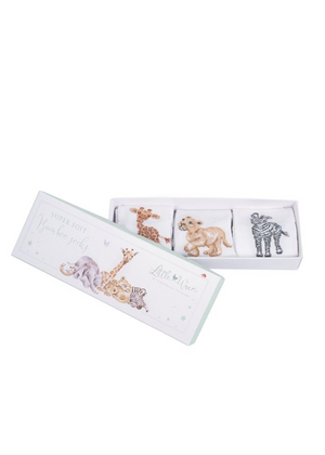 Little Savannah Baby Sock Gift Set - Little Wren Collection by Wrendale