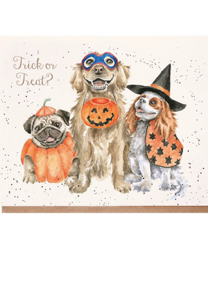 Trick or Treat - Wrendale Halloween Occasion Card