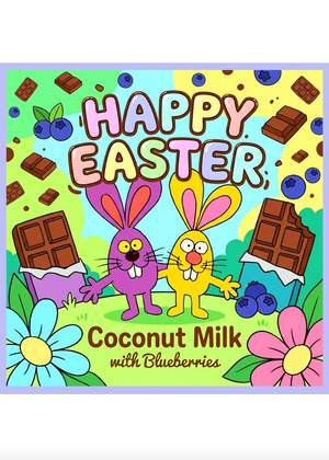 Blueberry Coconut Milk Chocolate Bar - Gidget & Gadget