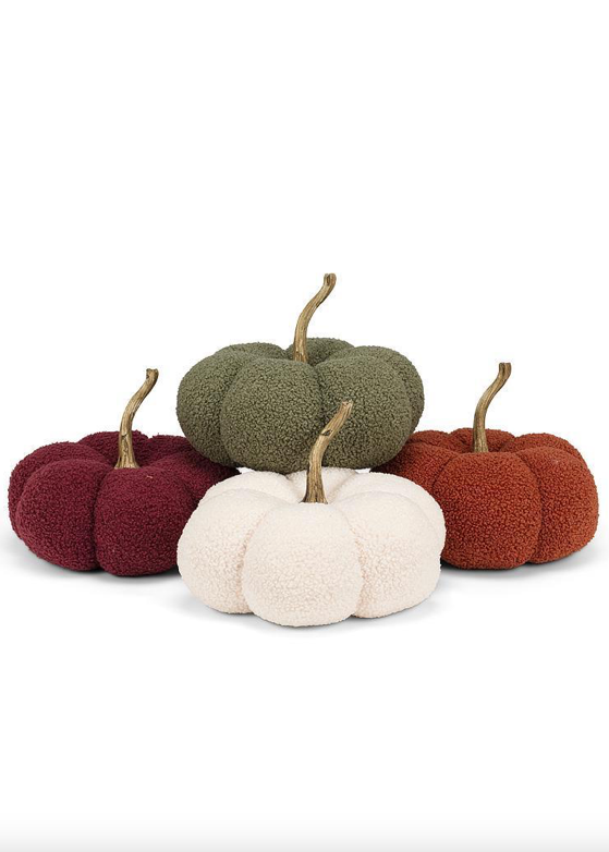 Large Boucle Pumpkins