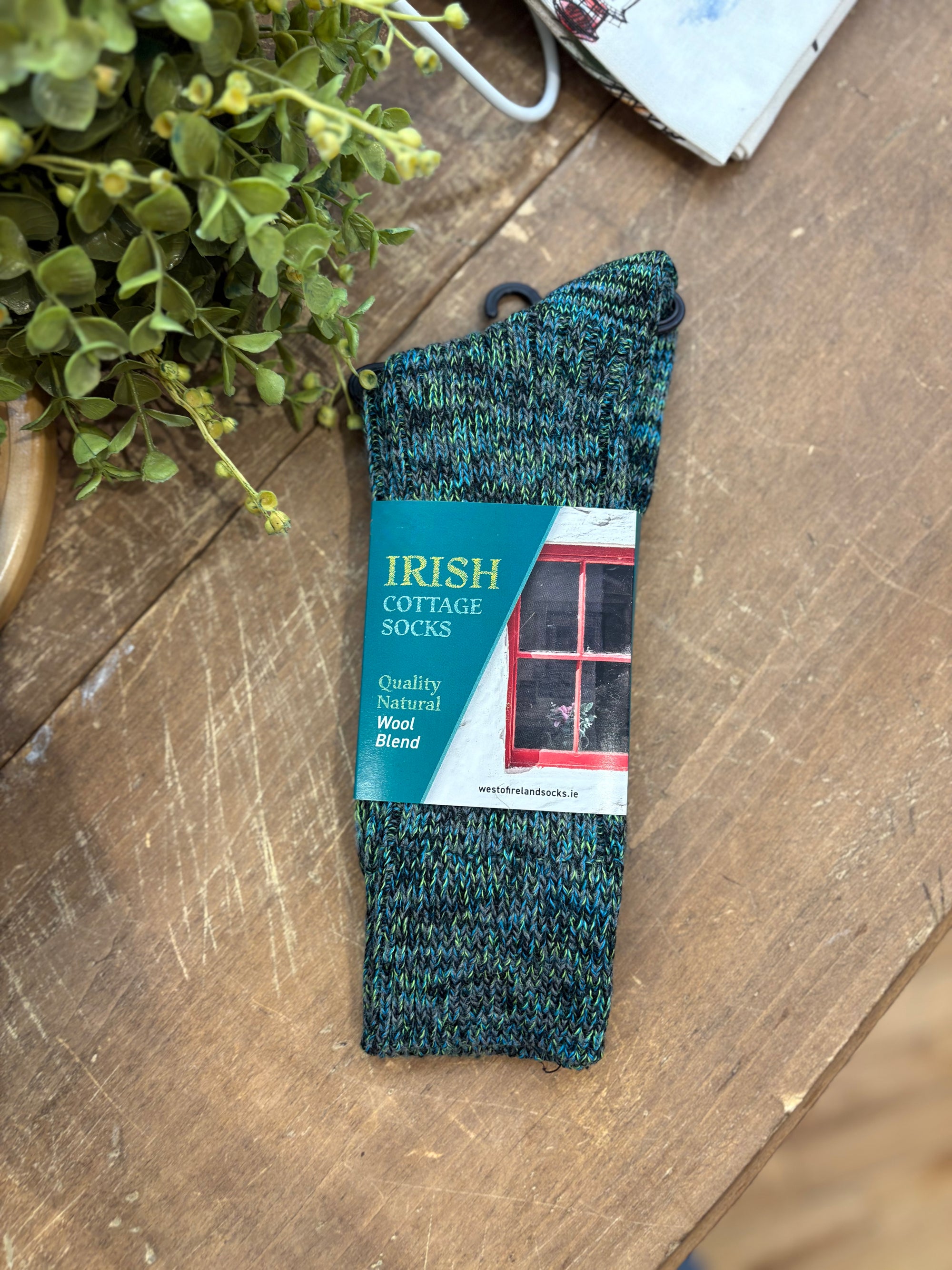 West Coast Irish Cottage Socks - Large