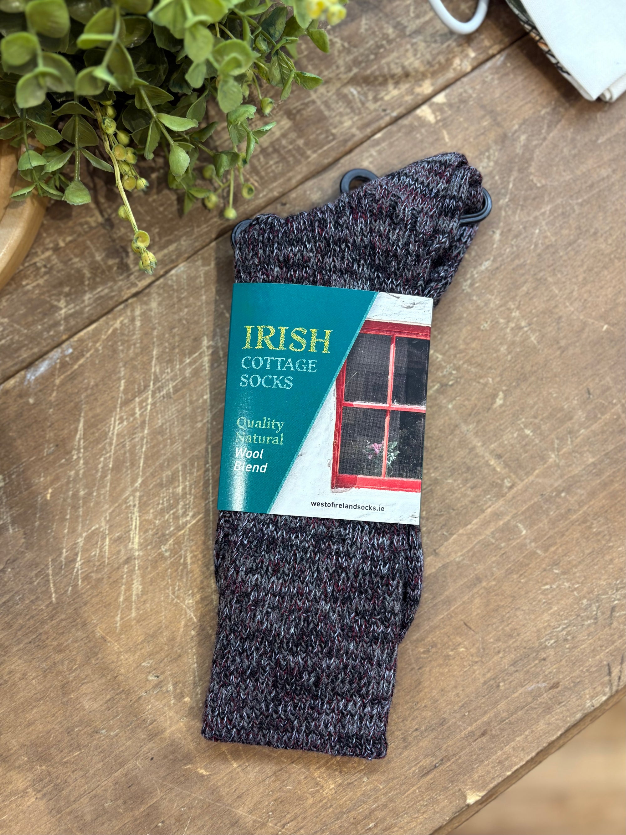 West Coast Irish Cottage Socks - Medium