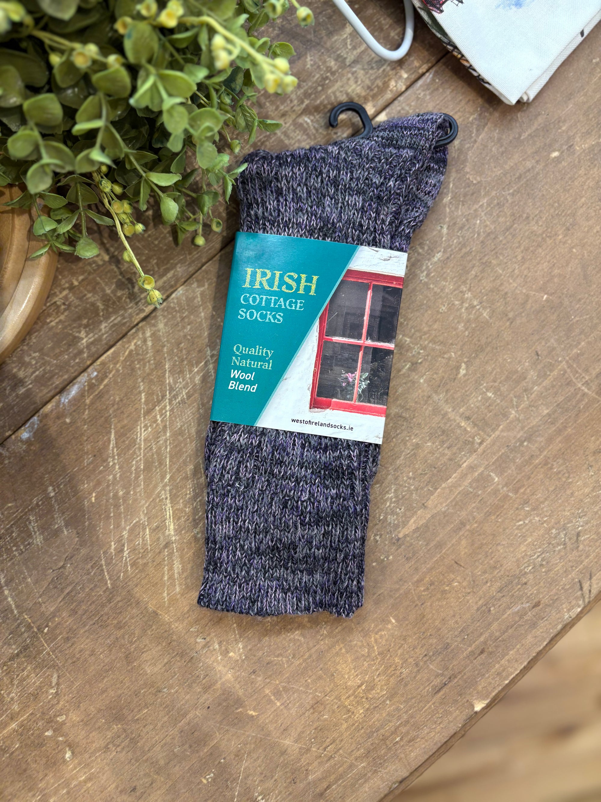 West Coast Irish Cottage Socks - Medium