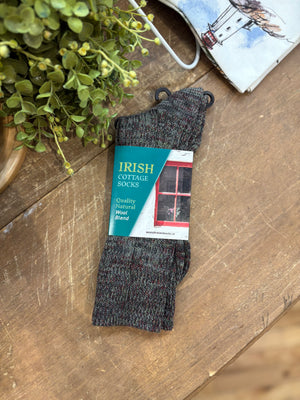 West Coast Irish Cottage Socks - Medium