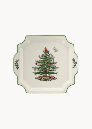 Spode Square Handled Platter