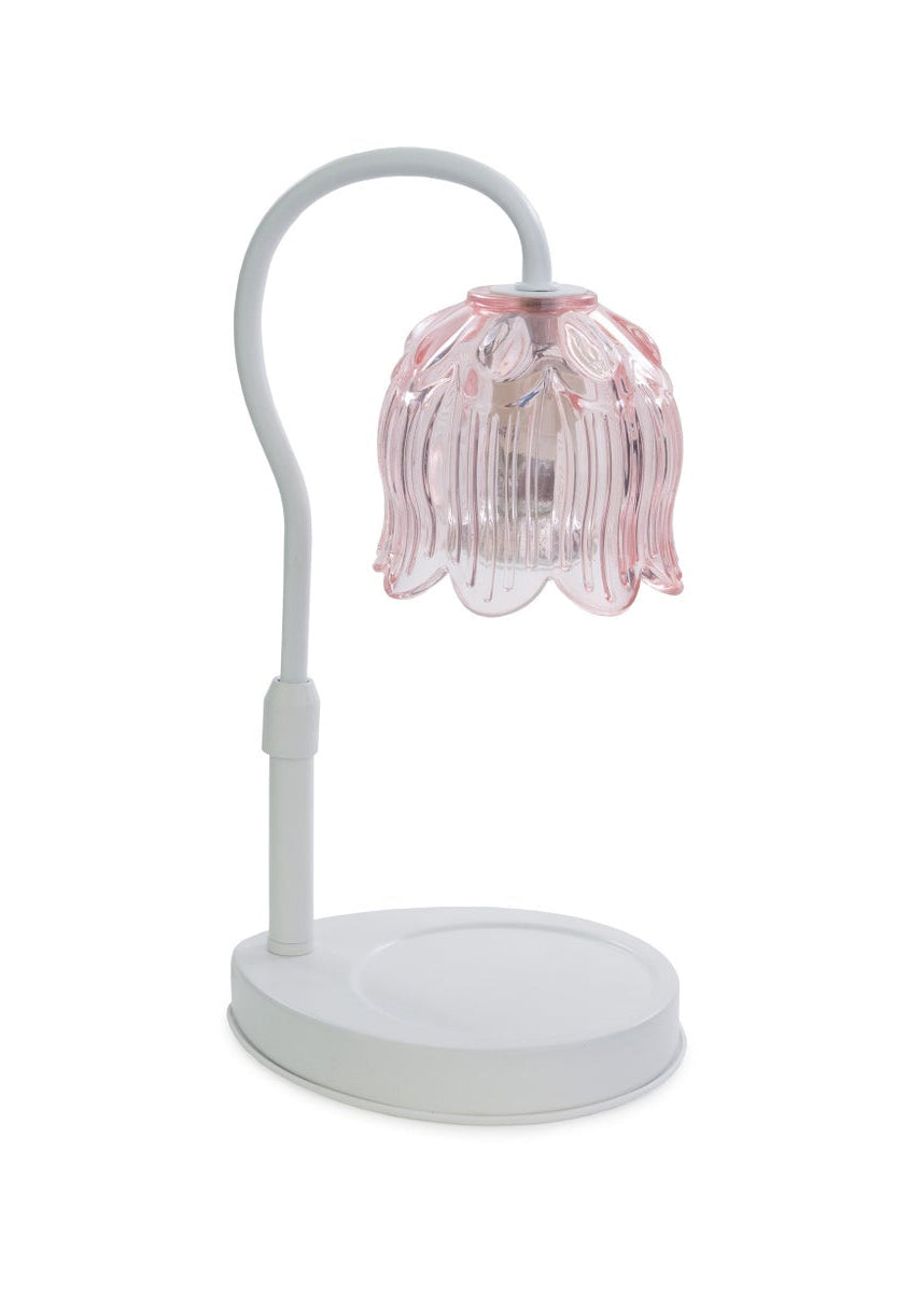 Tulip Candle Warmer Lamp - White