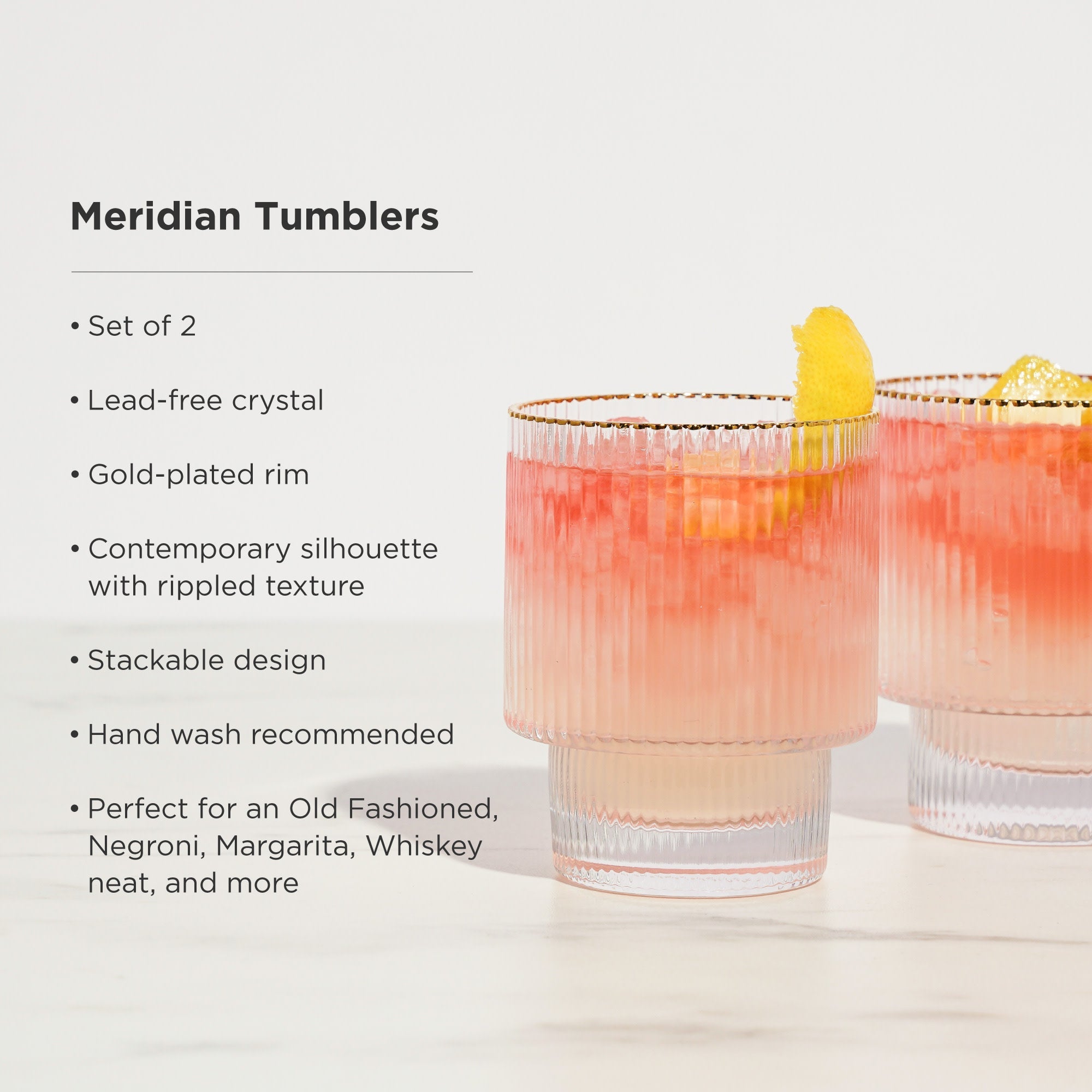 Meridian Tumbler - Set of 2