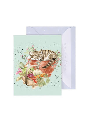 Wrendale Mini Card - Purrrfect Day