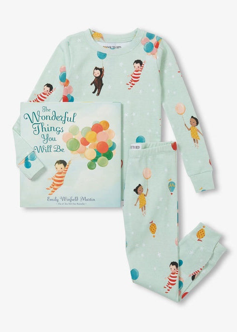 The Wonderful Things You Will Be - Pajama Set and Book
