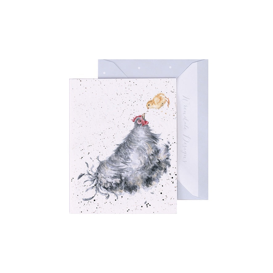 Wrendale Mini Cards - Mother Hen