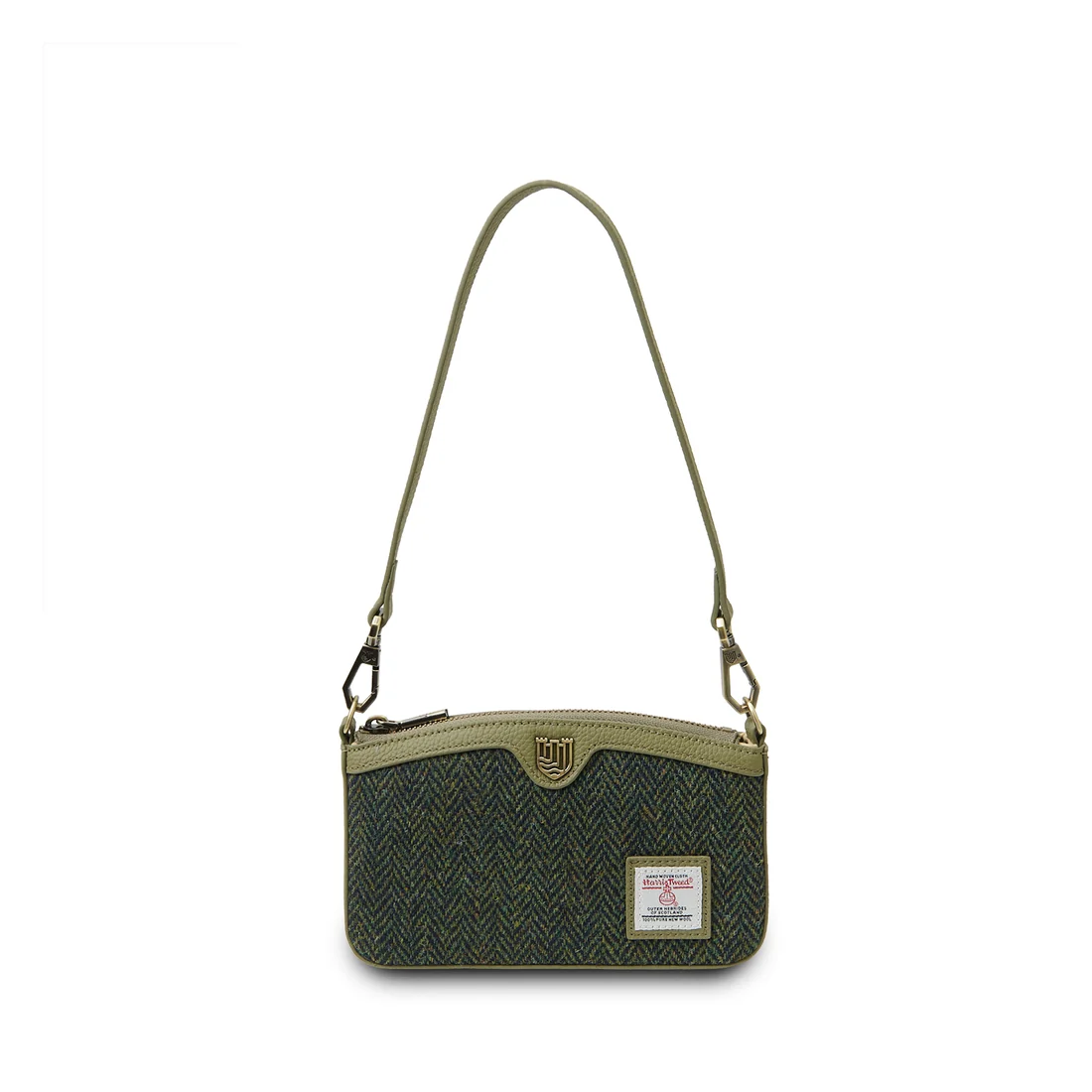 The Ailsa - Dark Green Herringbone