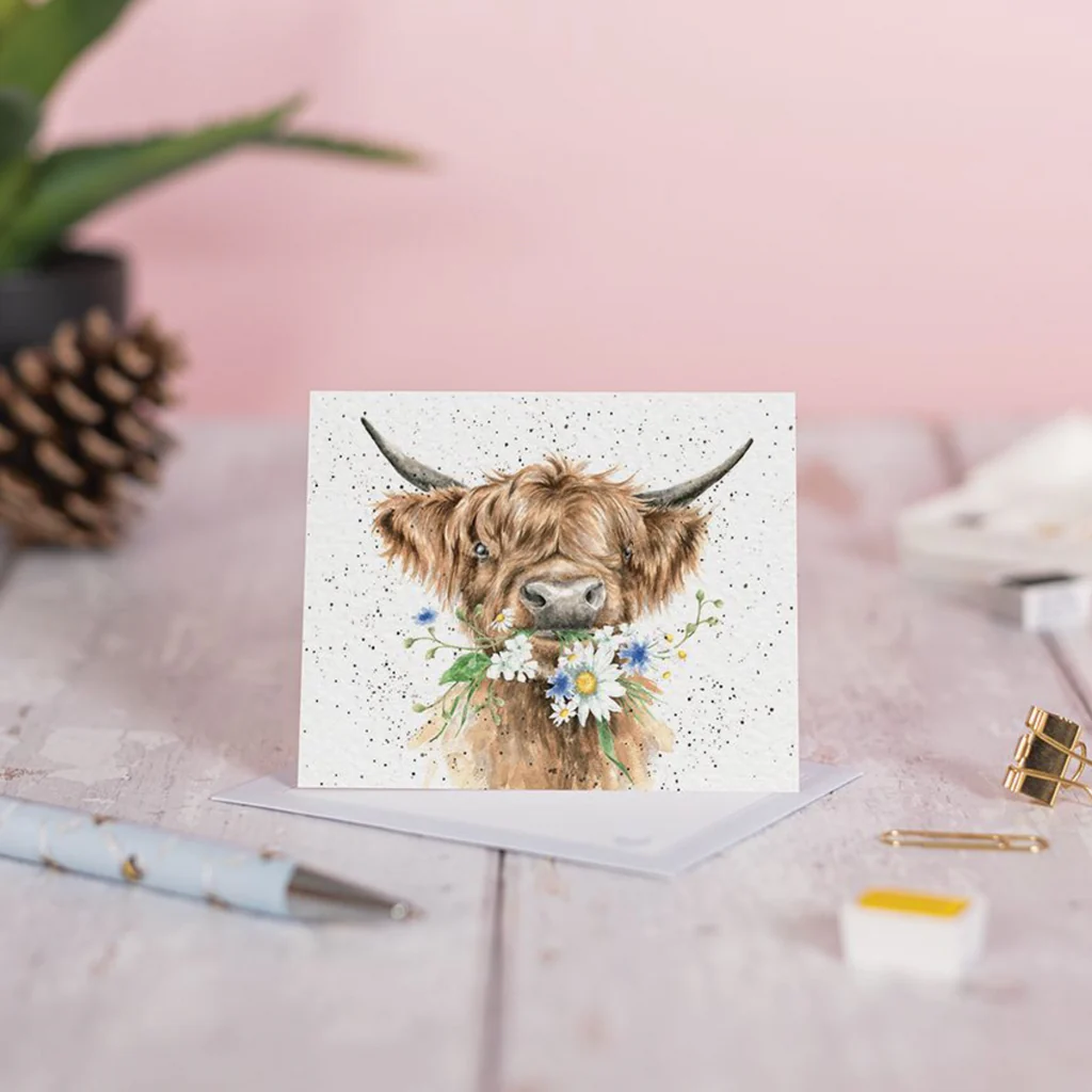 Wrendale Mini Cards - Daisy Coo