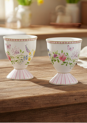 Botanical Egg Cups