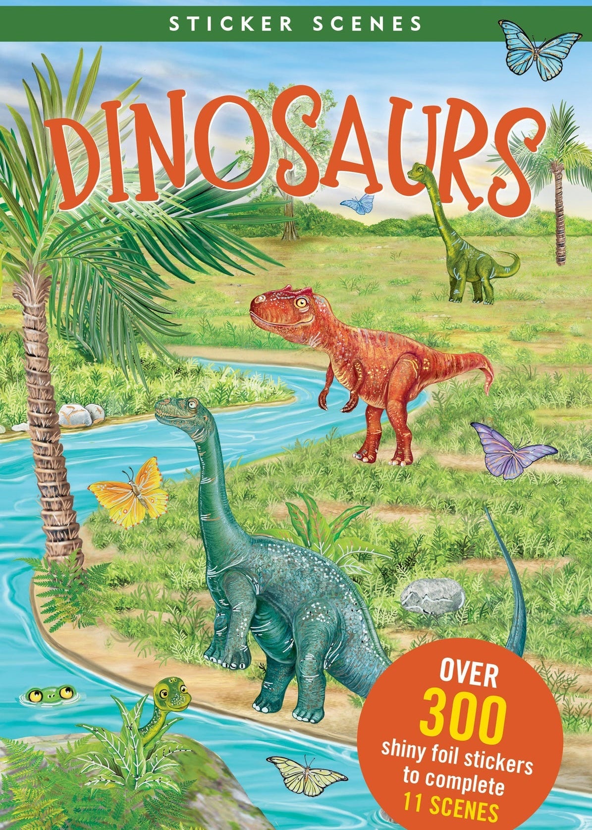 Sticker Scenes - Dinosaurs