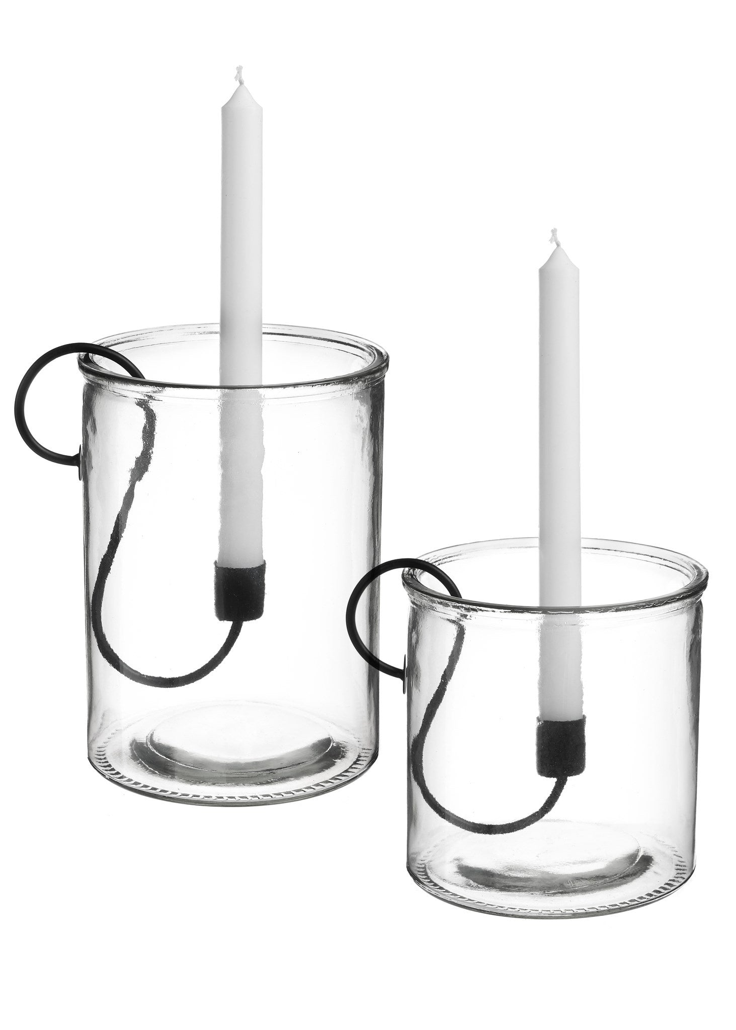 Glass Candle Holder