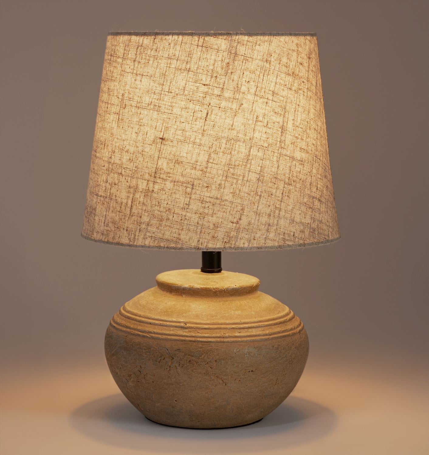 Round Ceramic Lamp